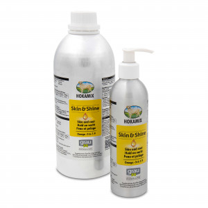 Afbeelding Hokamix Skin & Shine voor de hond 1000 ml door Brekz.nl