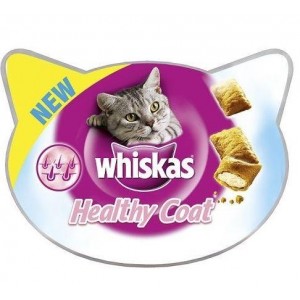 Whiskas Healthy Coat Kattensnoep Per 5