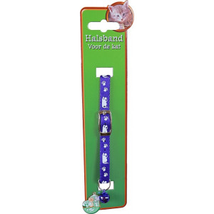 Afbeelding Kattenhalsband met muisprint reflecterend Zwart door Brekz.nl