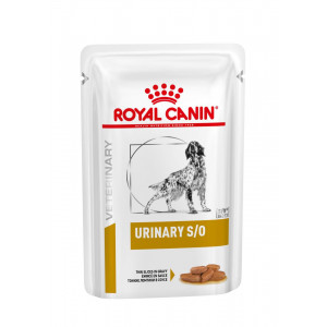 Royal Canin Veterinary Urinary S/O Slices in Gravy natvoer hond 2 dozen (24 x 100 g)