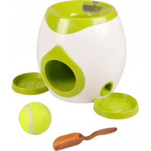 Afbeelding FLAMINGO Interactief apporteer & trakteer hondenspeeltje Wilson 517922 door Brekz.nl