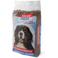 Huismerk Hondenbrok Krokant Senior hondenvoer 2 x 10 kg