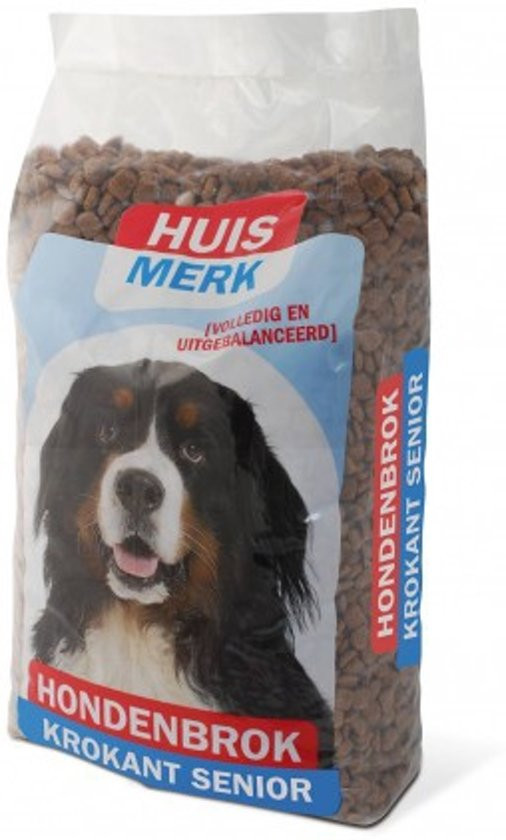 camouflage Wetenschap de ober Huismerk Krokante Brok Senior hondenvoer en meer te koop bij