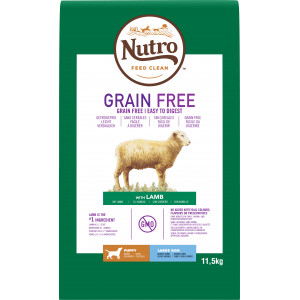 Afbeelding Nutro Grain Free Puppy Large Lam hondenvoer 11,5 kg door Brekz.nl