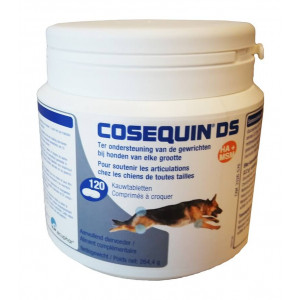 Afbeelding Cosequin DS 120 smakelijke tabletten hond door Brekz.nl