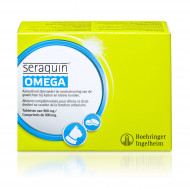 Seraquin Omega supplement voor kat en kleine hond 60 tabletten