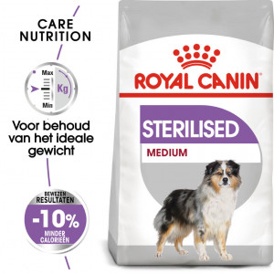 Afbeelding Royal Canin Medium Sterilised hondenvoer 3 kg door Brekz.nl