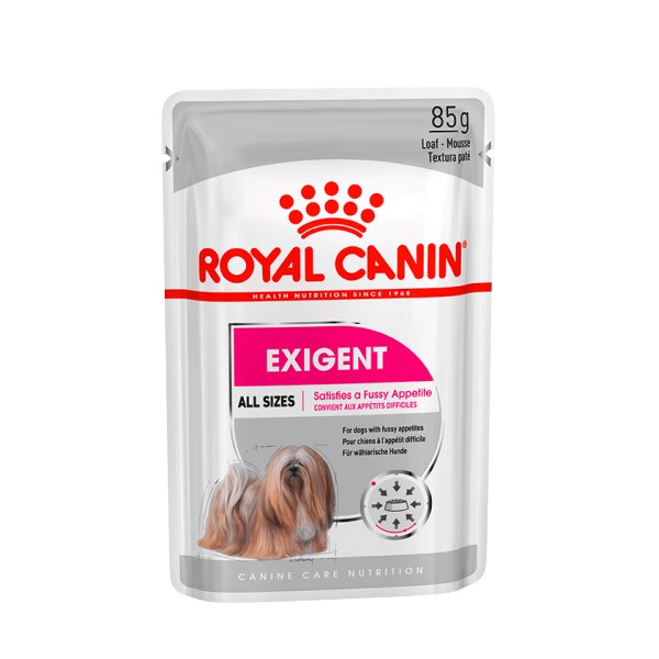 Royal Canin Royal Canin Exigent natvoer hond (paté) 1 doos (12 x 85 g)