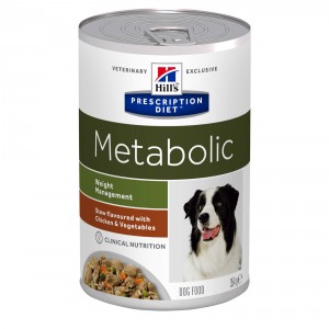 Hill's Prescription Diet Metabolic Stoofpotje 354 g blik hondenvoer 1 tray (12 blikken)