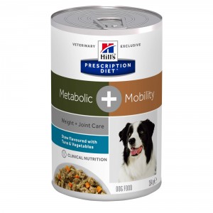 Afbeelding Hill's Metabolic + Mobility Stoofpotje - Prescription Diet - Canine - 354 g door Brekz.nl