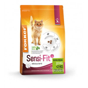 Afbeelding Fokker Sensi-Fit kattenvoer 10 kg door Brekz.nl