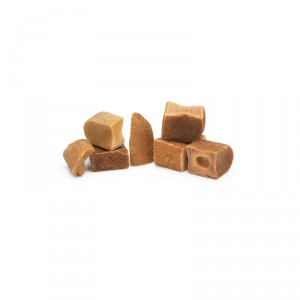 Afbeelding Yak Cheese Cubes voor de hond 50 gram door Brekz.nl
