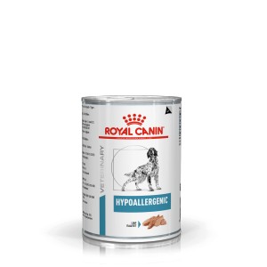 Afbeelding Royal Canin Veterinary Diet Hypoallergenic 400 gram blik hondenvoer 1 tray (12 blikken) door Brekz.nl