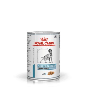 Royal Canin Veterinary Diet Sensitivity Control (Duck & Rice) blik hondenvoer 1 tray (12 blikken)