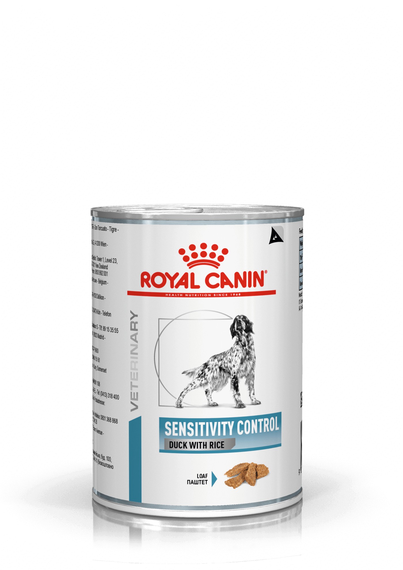 Afbeelding van 48x 410 g Royal Canin Veterinary Sensitivity Control eend met rijst natvoer hond