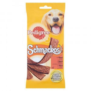 Afbeelding Pedigree Schmackos Rund voor de hond Per verpakking (12 sticks) door Brekz.nl