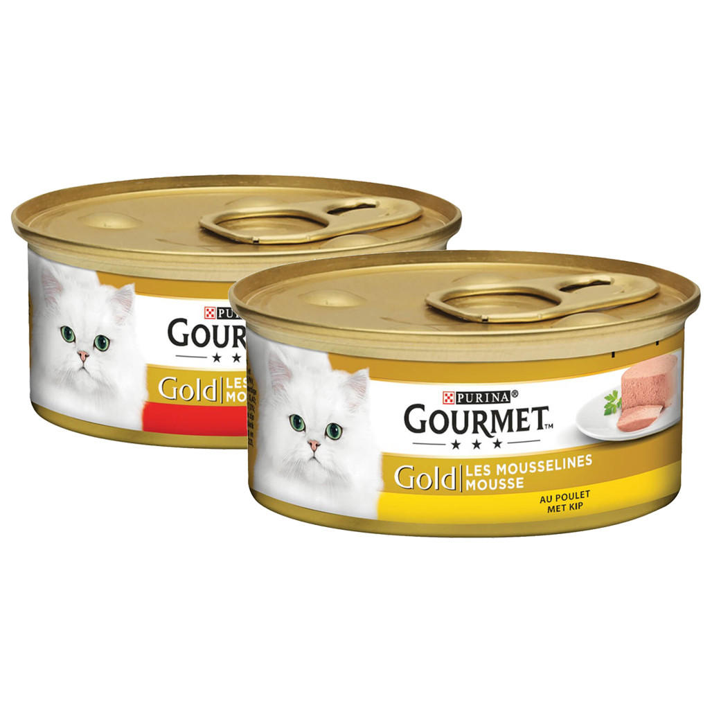 Individualiteit Lionel Green Street Bij Gourmet Gold Mousse Kip + Rund Combipack kattenvoer | Goedkoop