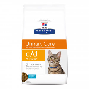 Afbeelding Hill's Prescription Diet C/D Ocean Fish kattenvoer 1.5 kg door Brekz.nl