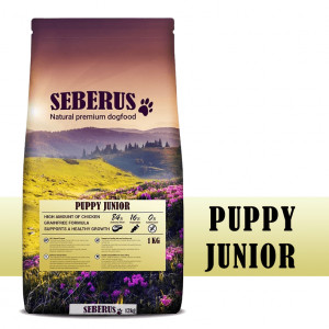 Afbeelding Seberus Puppy / Junior - natuurlijk graanvrij hondenvoer 12 kg door Brekz.nl