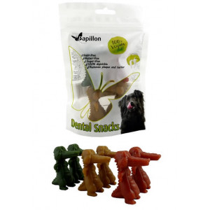 Afbeelding Dental snack krokodillen S (4cm) 1 kg ca. 80 stuks door Brekz.nl