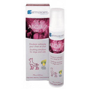 Dermoscent Atop 7 Spray voor hond en kat 3 x 75 ml