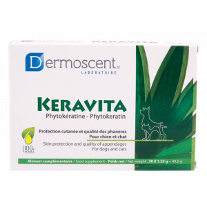 Afbeelding Dermoscent Keravita - 30 tabletten door Brekz.nl