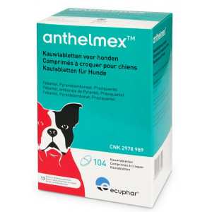 Afbeelding Anthelmex 2 tabletten door Brekz.nl