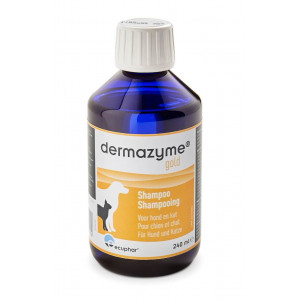 Afbeelding Dermazyme Gold Shampoo 240 ml door Brekz.nl