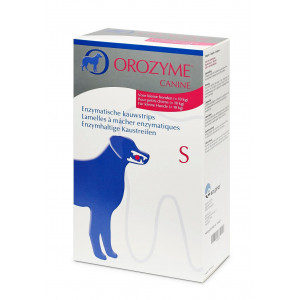 Afbeelding Orozyme Kauwstrips S - 224 gr. door Brekz.nl