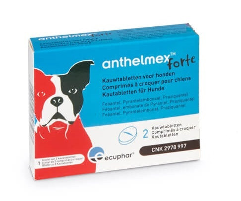 Anthelmex Forte Kauwtabletten voor honden