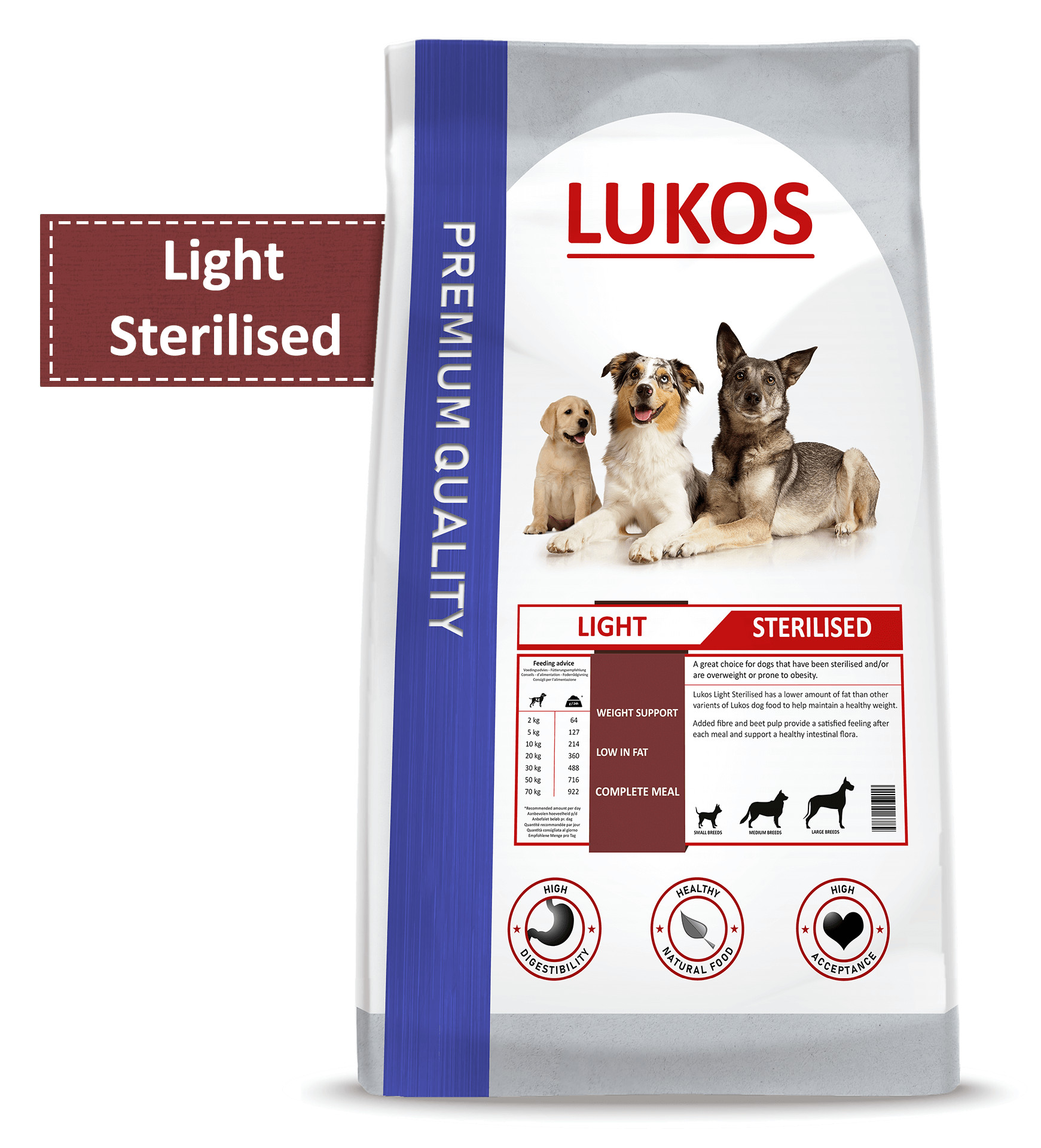 Lukos Light Sterilised
