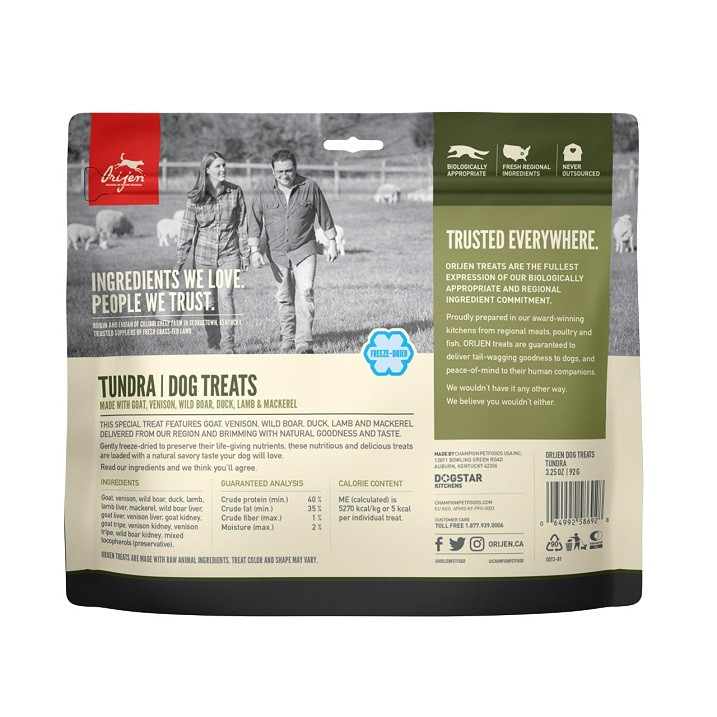 Orijen Tundra hondensnacks