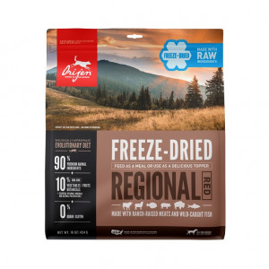 Afbeelding Orijen Freeze-Dried Regional Red hondenvoer 454 gram door Brekz.nl