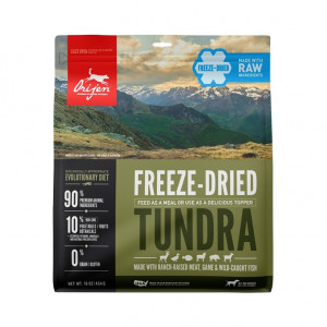 Orijen Freeze-Dried Tundra hondenvoer 170 gram