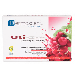 Afbeelding Dermoscent Uti-Zen - 30 tabletten door Brekz.nl