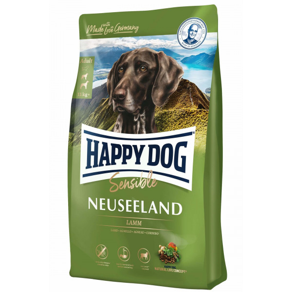 Happy Dog Supreme Nieuw-Zeeland hondenvoer 2 x 12,5 kg