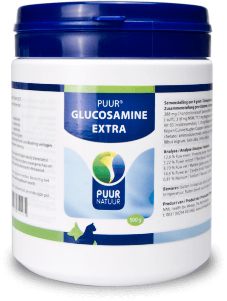 Puur Glucosamine Extra voor hond en kat