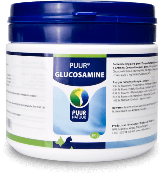 Puur Glucosamine voor hond en kat