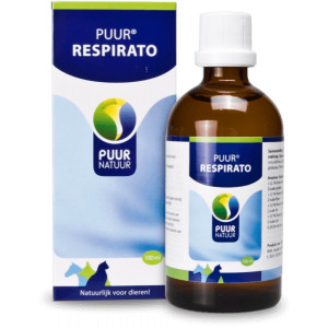 Puur Respirato (luchtwegen) voor hond, kat en paard 100 ml