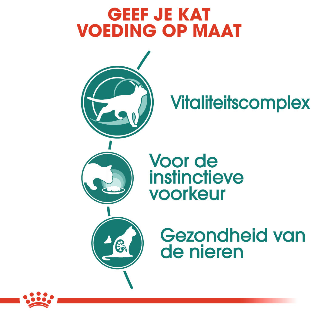 Royal Canin Instinctive 7+ kattenvoer in gravy 12 zakjes