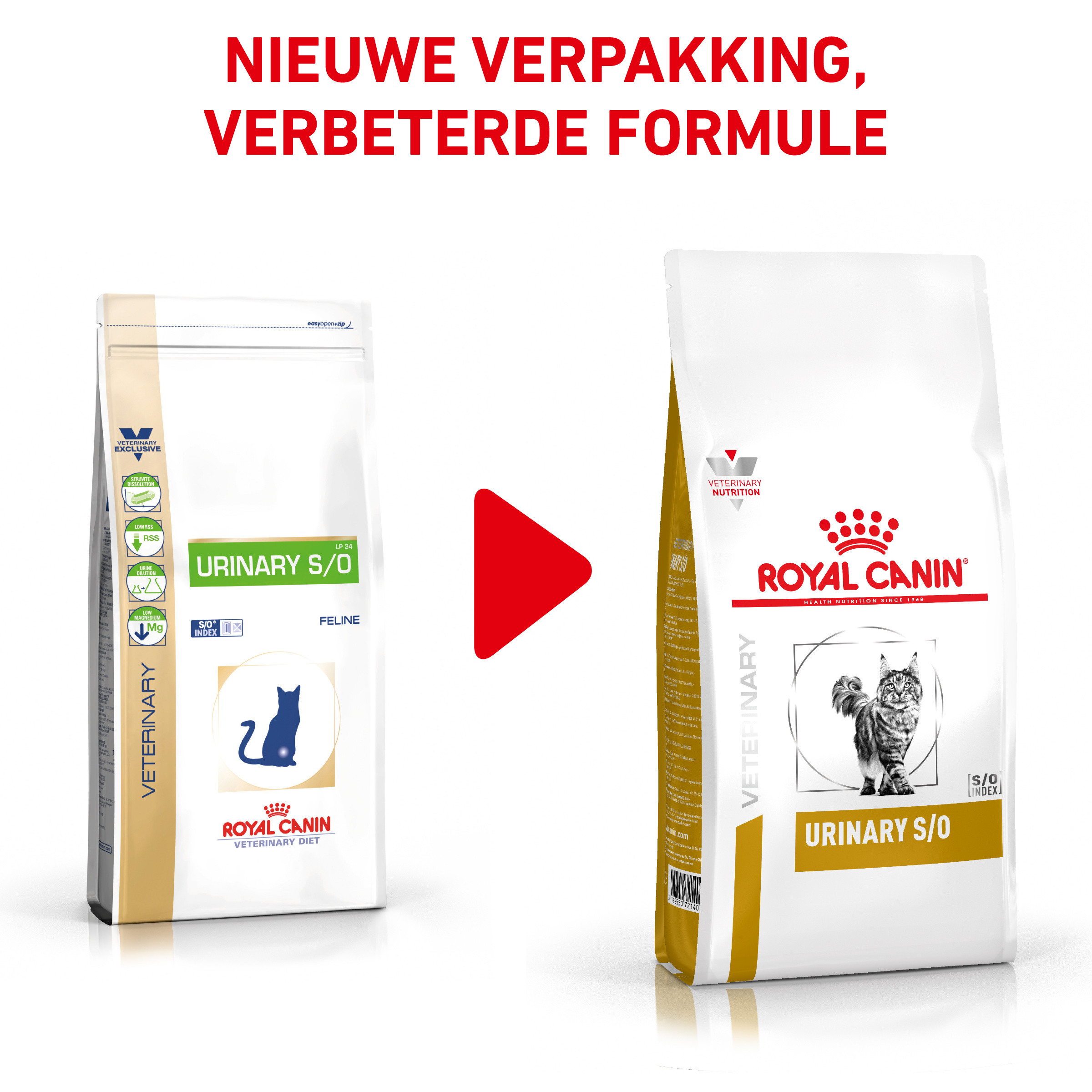 Verschrikking Productie Korea Royal Canin Veterinary Urinary S/O kattenvoer | Goedkoop