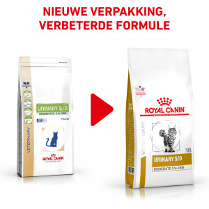 Royal Canin Veterinary Urinary S/O Moderate Calorie kattenvoer