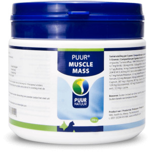 Afbeelding Puur Muscle Mass Hond/Kat ( voorheen Puur Spieropbouw) - 500 g door Brekz.nl