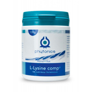 Phytonics L-Lysine comp voor hond en kat 100 g