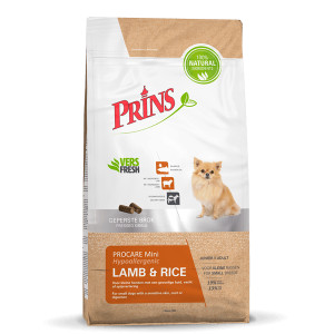 Afbeelding Prins ProCare Mini Lam & Rijst Hondenvoer 3 kg door Brekz.nl