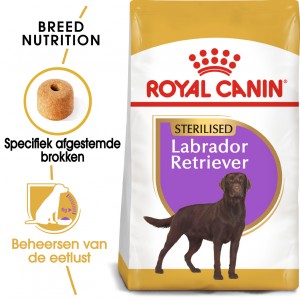 Afbeelding Royal Canin Sterilised Labrador Retriever hondenvoer 12 kg door Brekz.nl