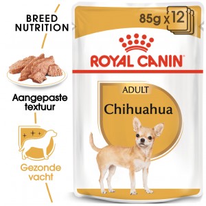 Afbeelding Royal Canin Chihuahua Adult natvoer 12 zakjes door Brekz.nl