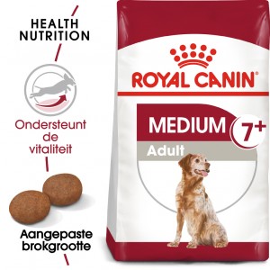 Afbeelding Royal Canin Medium Adult 7+ hondenvoer 4 kg door Brekz.nl