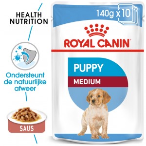 bioscoop Samenpersen metaal Royal Canin Medium Puppy natvoer - Voordelig online te bestellen bij