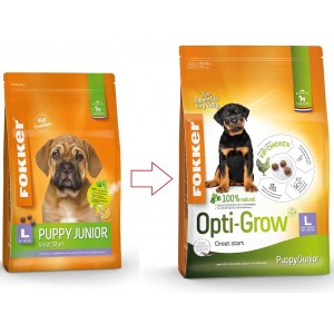 Afbeelding Fokker Puppy/Junior L hondenvoer 13 kg door Brekz.nl